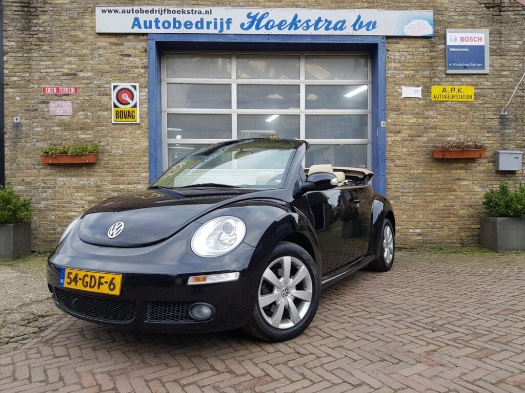 Cabrio kopen, VW Beetle Cabrio bij Autobedrijf Hoekstra